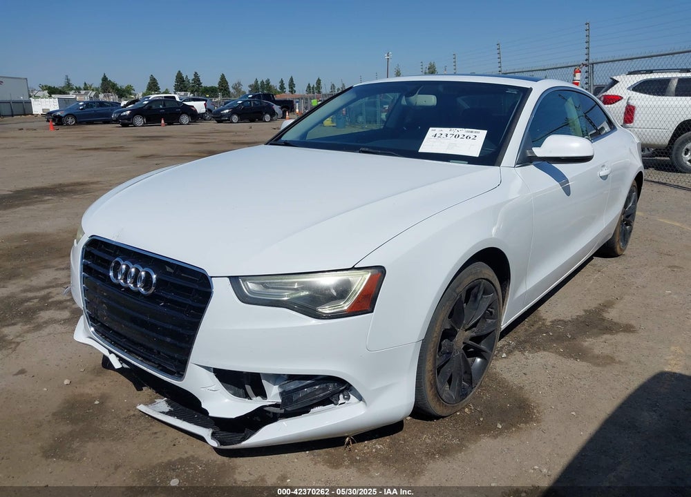 2014 AUDI A5 2.0T PREMIUM VIN: WAULFAFR0EA039337