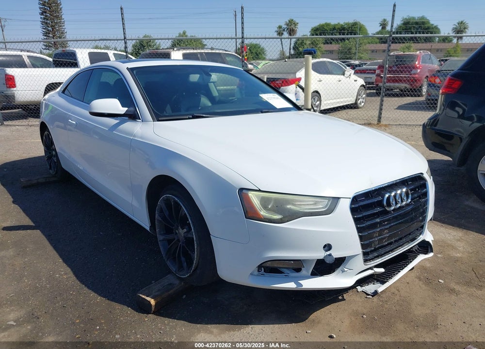 2014 AUDI A5 2.0T PREMIUM VIN: WAULFAFR0EA039337
