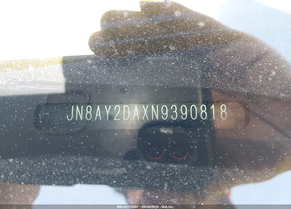 2022 NISSAN ARMADA VIN: JN8AY2DAXN9390818