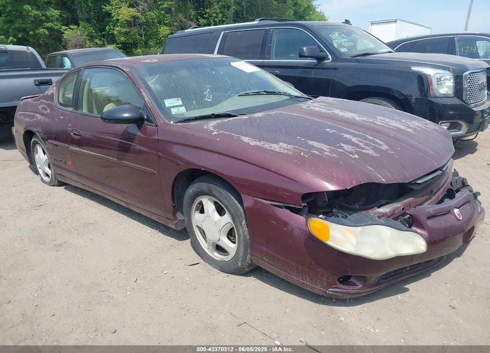 2003 CHEVROLET MONTE CARLO SS VIN: 2G1WX12K039356395