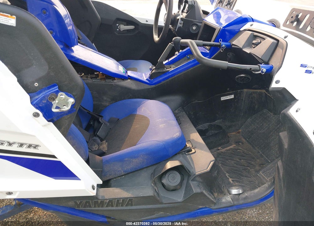 2017 YAMAHA YXZ1000 VIN: 5Y4AN08Y6HA100407