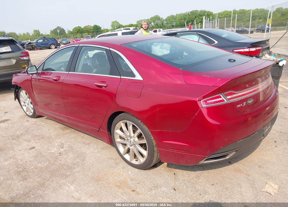 2016 LINCOLN MKZ HYBRID VIN: 3LN6L2LUXGR631548