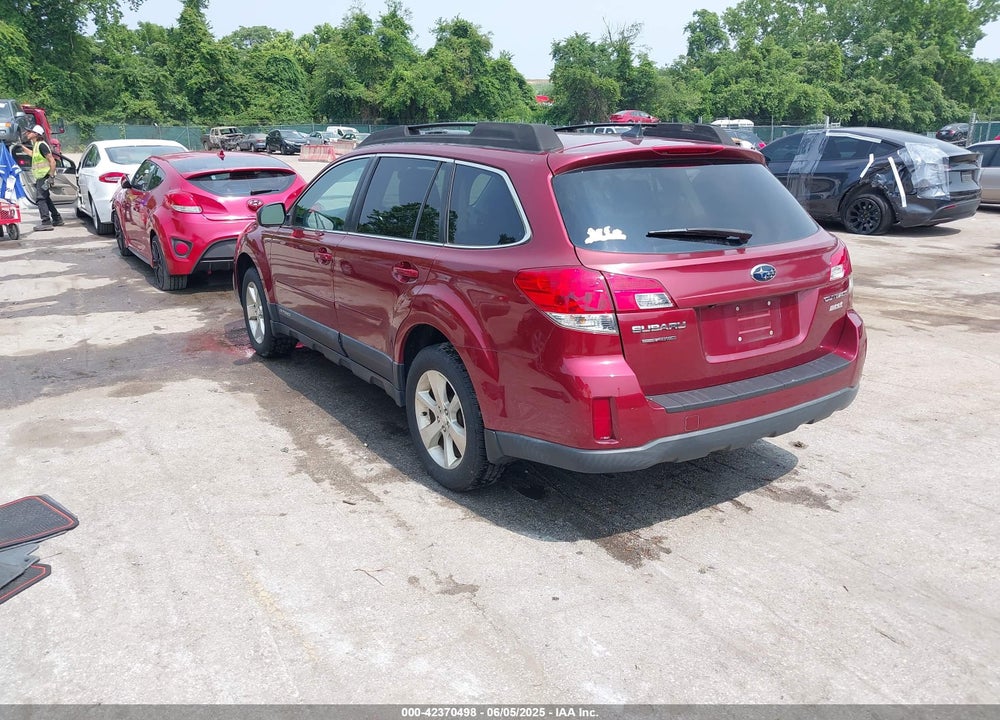 2014 SUBARU OUTBACK VIN: 4S4BRBNCXE3303012