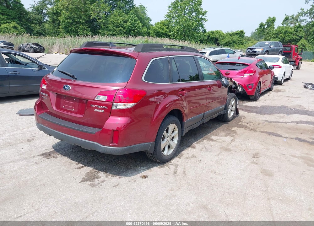 2014 SUBARU OUTBACK VIN: 4S4BRBNCXE3303012