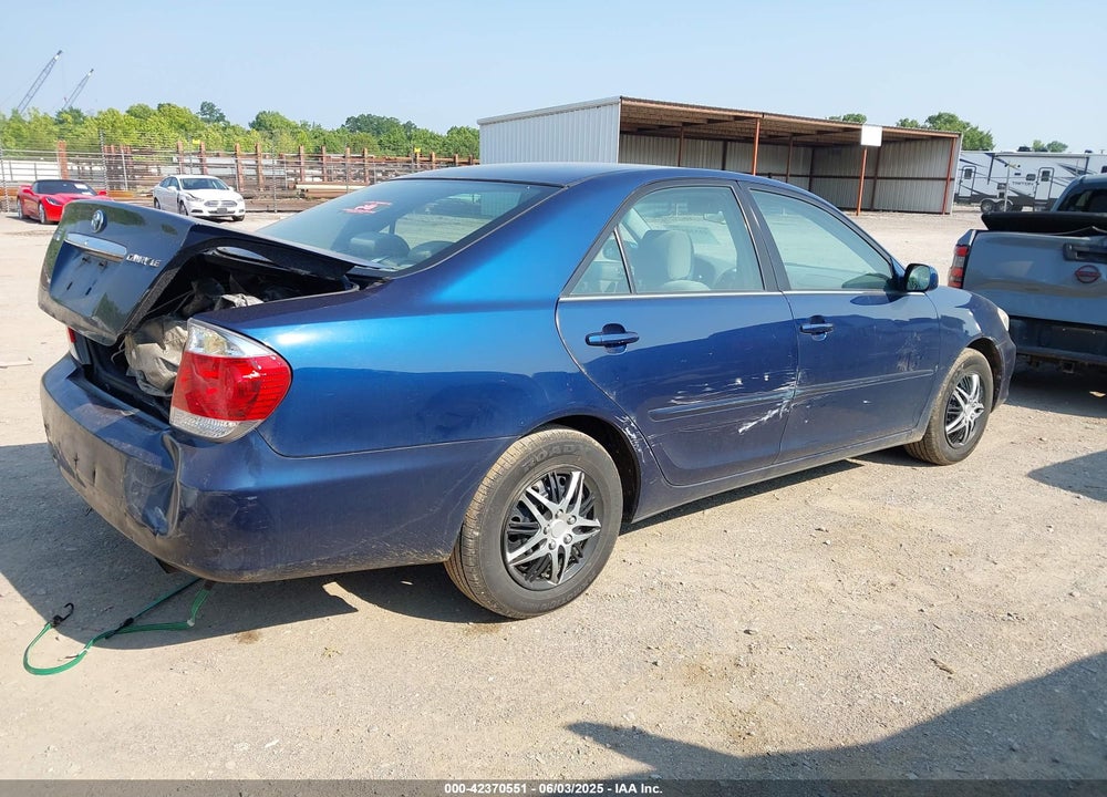 2005 TOYOTA CAMRY LE/SE/STD/XLE VIN: 4T1BE32K95U089962