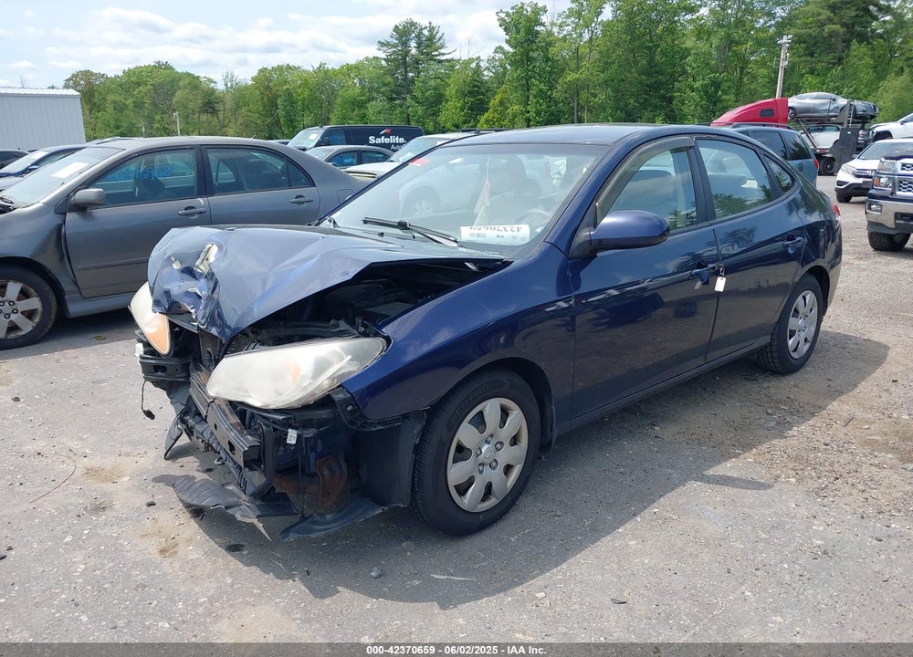 2008 HYUNDAI ELANTRA VIN: KMHDU46D38U419886