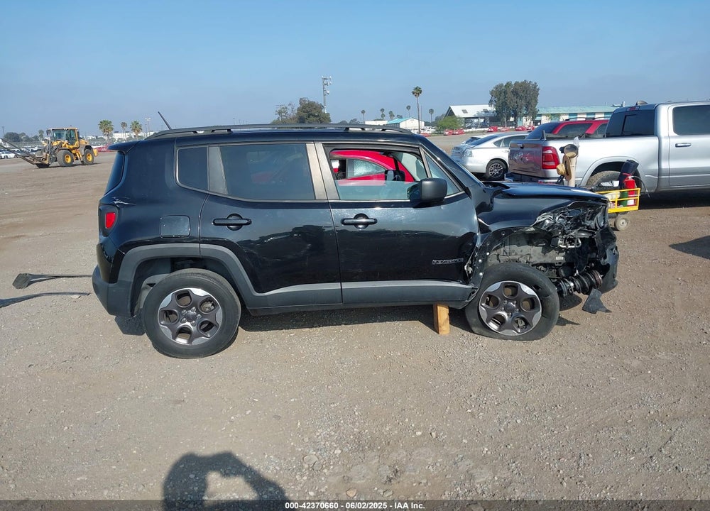2016 JEEP RENEGADE SPORT VIN: ZACCJAAT3GPE23474