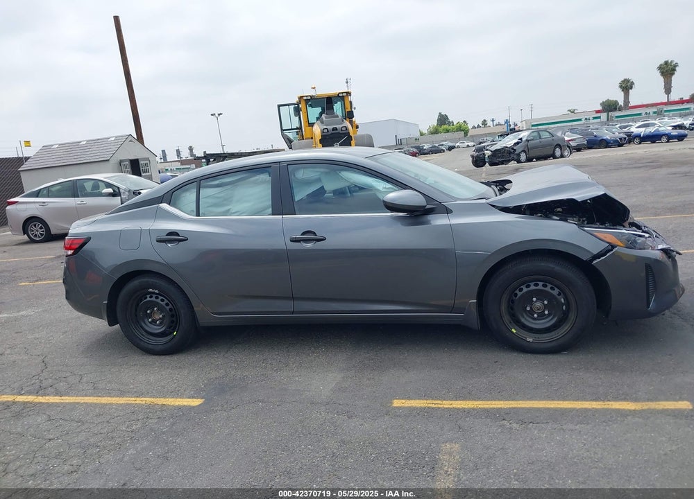 2025 NISSAN SENTRA S VIN: 3N1AB8BV6SY308789