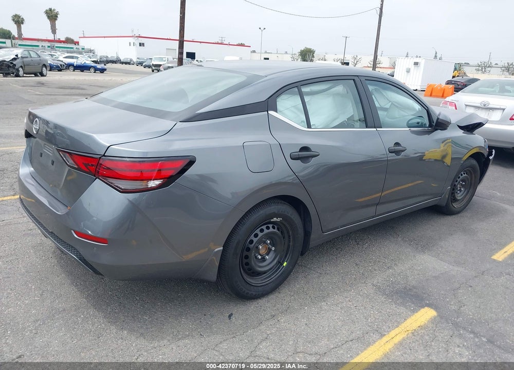 2025 NISSAN SENTRA S VIN: 3N1AB8BV6SY308789