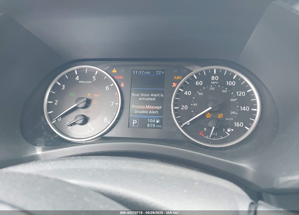 2025 NISSAN SENTRA S VIN: 3N1AB8BV6SY308789
