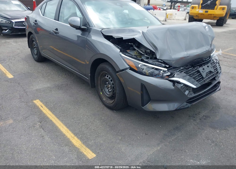 2025 NISSAN SENTRA S VIN: 3N1AB8BV6SY308789