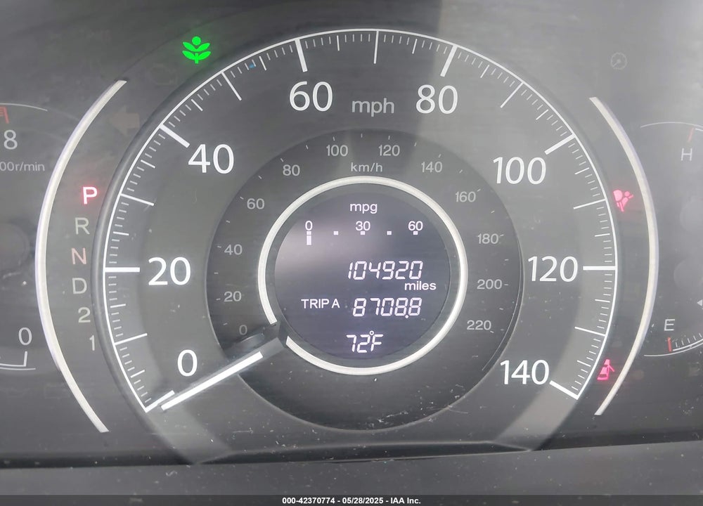 2012 HONDA CR-V EX-L VIN: 5J6RM3H73CL004068
