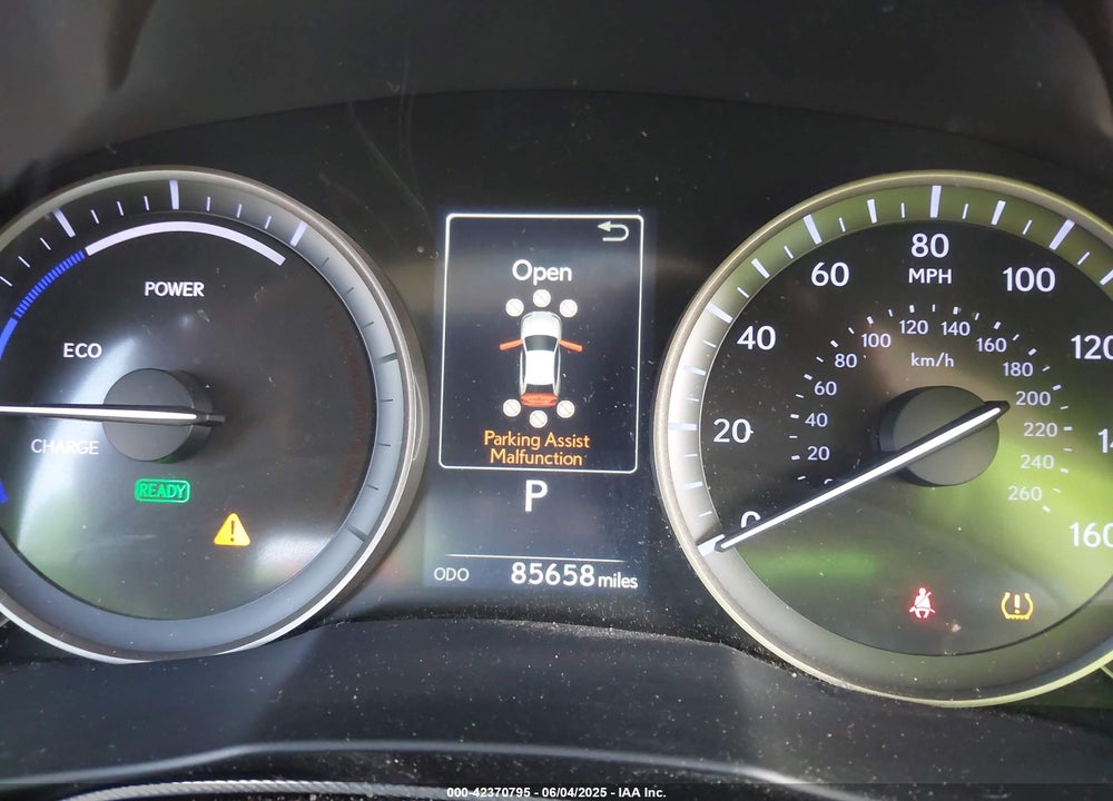 2018 LEXUS ES 300H VIN: JTHBW1GG5J2193461
