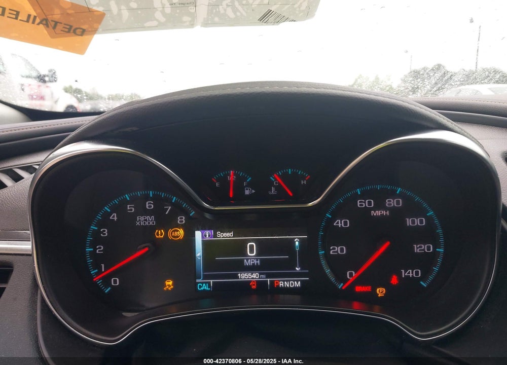 2016 CHEVROLET IMPALA VIN: 2G1115S30G9130262