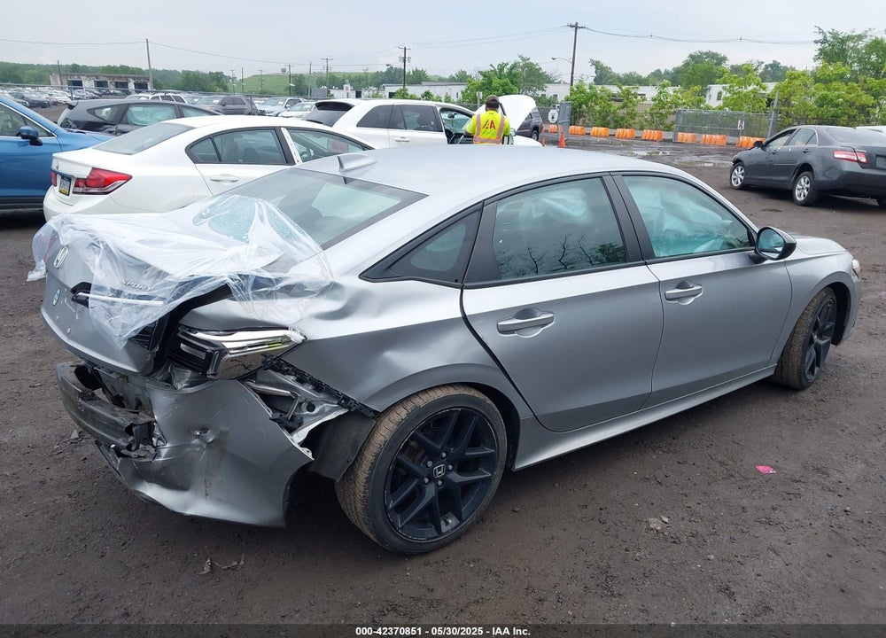 2022 HONDA CIVIC VIN: 2HGFE2F57NH557888