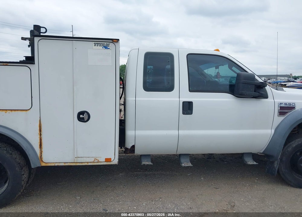 2008 FORD F-550 CHASSIS LARIAT/XL/XLT VIN: 1FDAX56R98ED57304