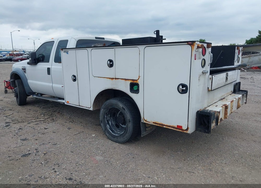 2008 FORD F-550 CHASSIS LARIAT/XL/XLT VIN: 1FDAX56R98ED57304