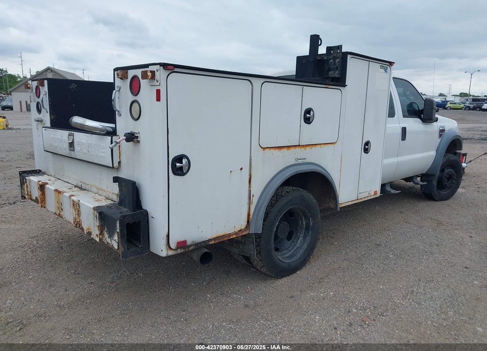 2008 FORD F-550 CHASSIS LARIAT/XL/XLT VIN: 1FDAX56R98ED57304