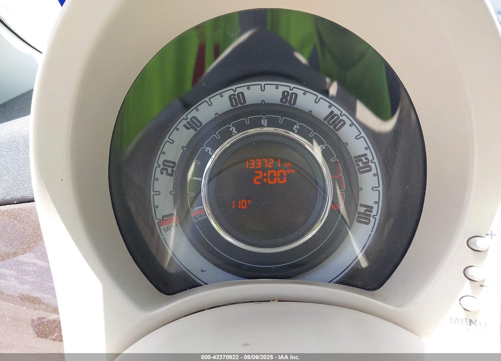 2012 FIAT 500 VIN: 3C3CFFAR8CT304152