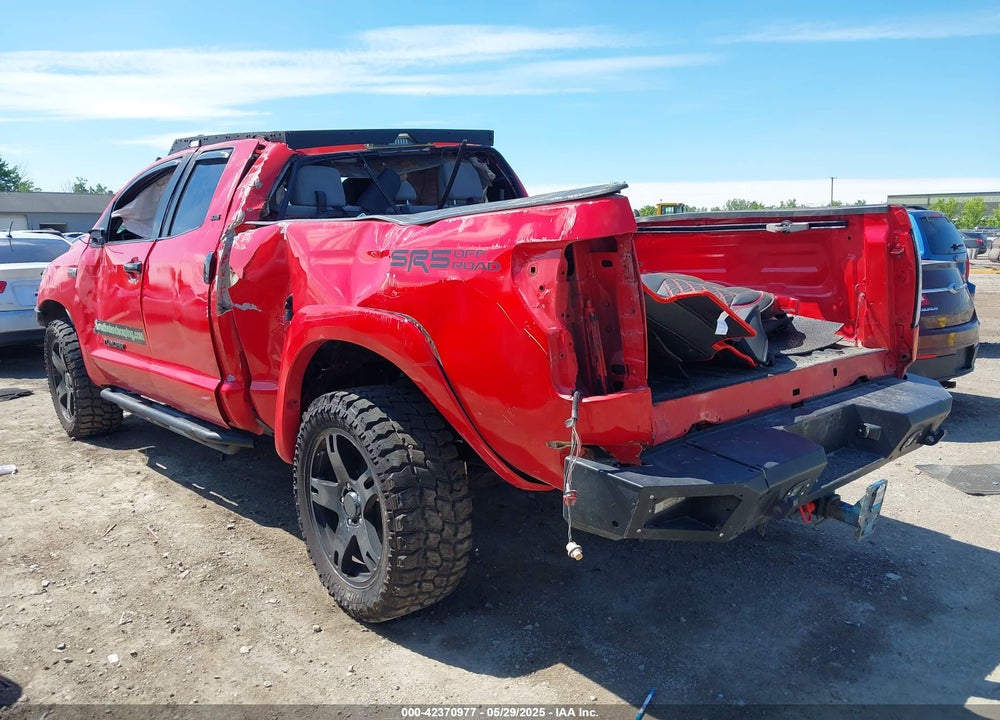 2008 TOYOTA TUNDRA SR5 5.7L V8 VIN: 5TBBV54118S515312