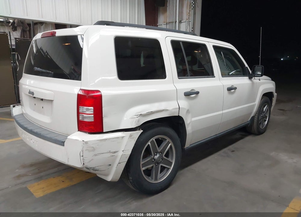 2008 JEEP PATRIOT VIN: 1J8FF28W68D772027