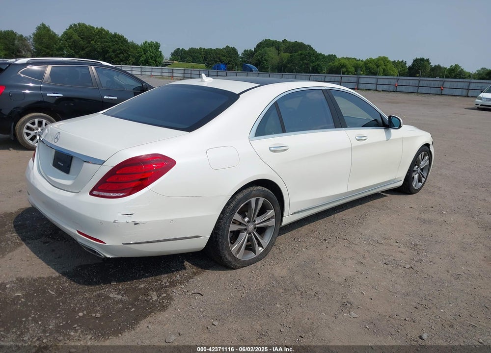 2015 MERCEDES-BENZ S CLASS VIN: WDDUG8CBXFA185613