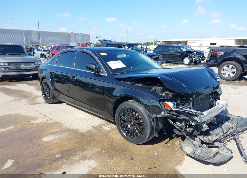 2013 AUDI A4 2.0T PREMIUM VIN: WAUBFAFL0DN019412