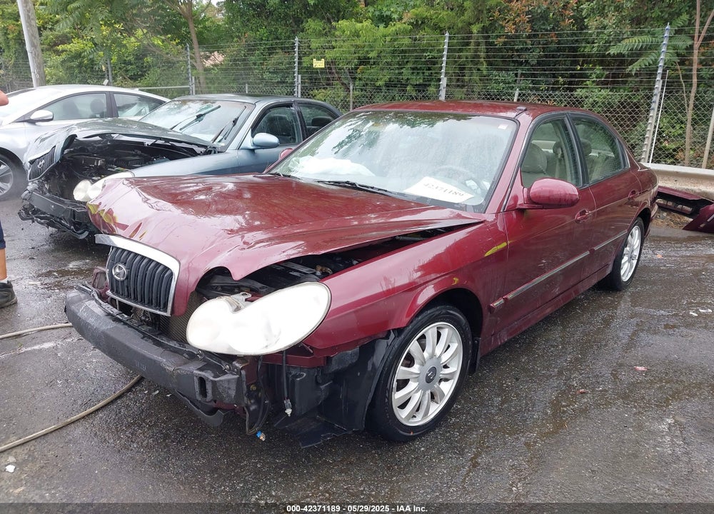 2002 HYUNDAI SONATA GLS/LX VIN: KMHWF35H02A557637