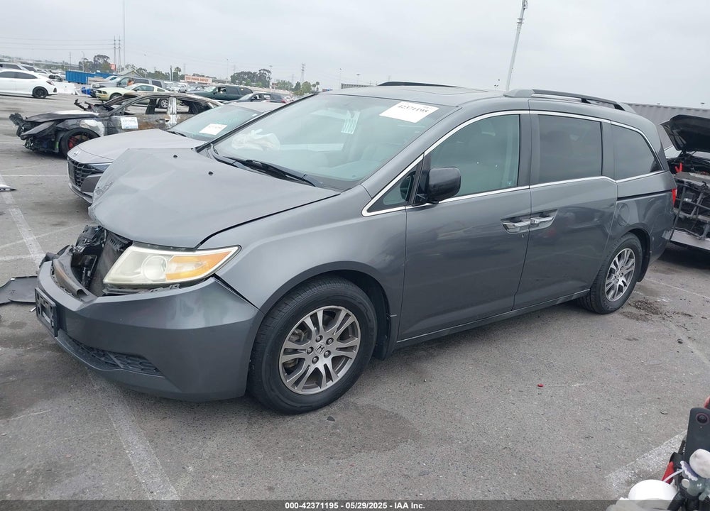2012 HONDA ODYSSEY EX-L VIN: 5FNRL5H65CB031318