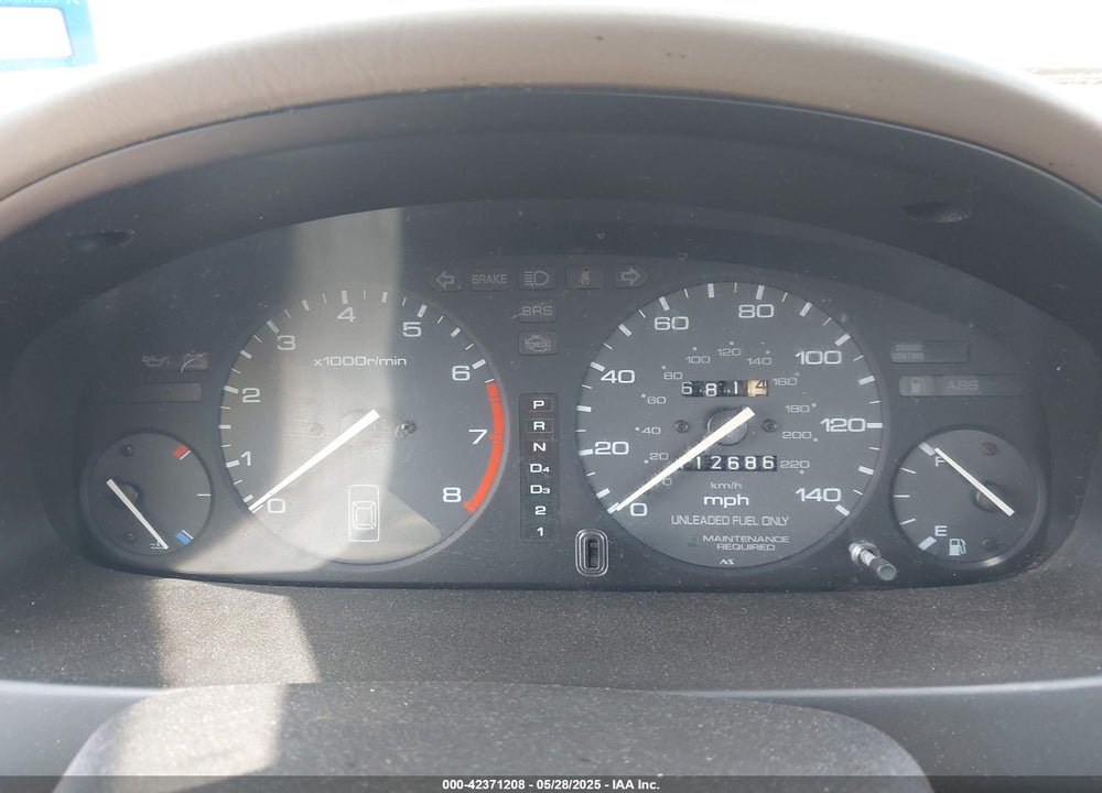 1997 HONDA ACCORD EX VIN: 1HGCD5653VA201234