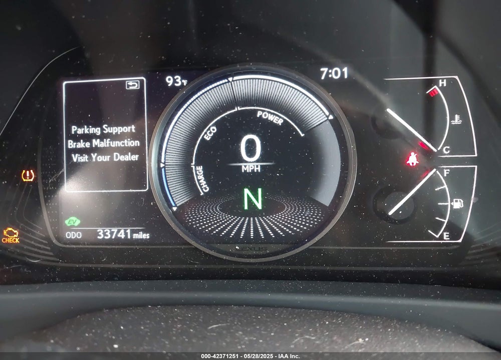 2023 LEXUS UX 250H VIN: JTHP6JBH1P2141792