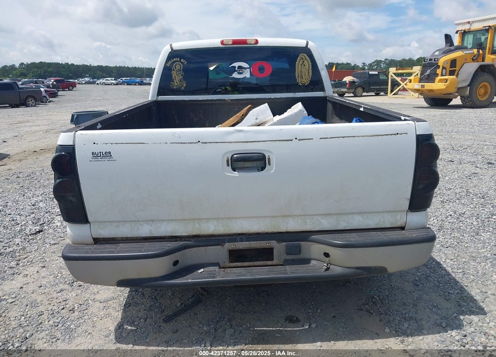2005 CHEVROLET SILVERADO 1500 WORK TRUCK VIN: 1GCEC19Z65Z228611