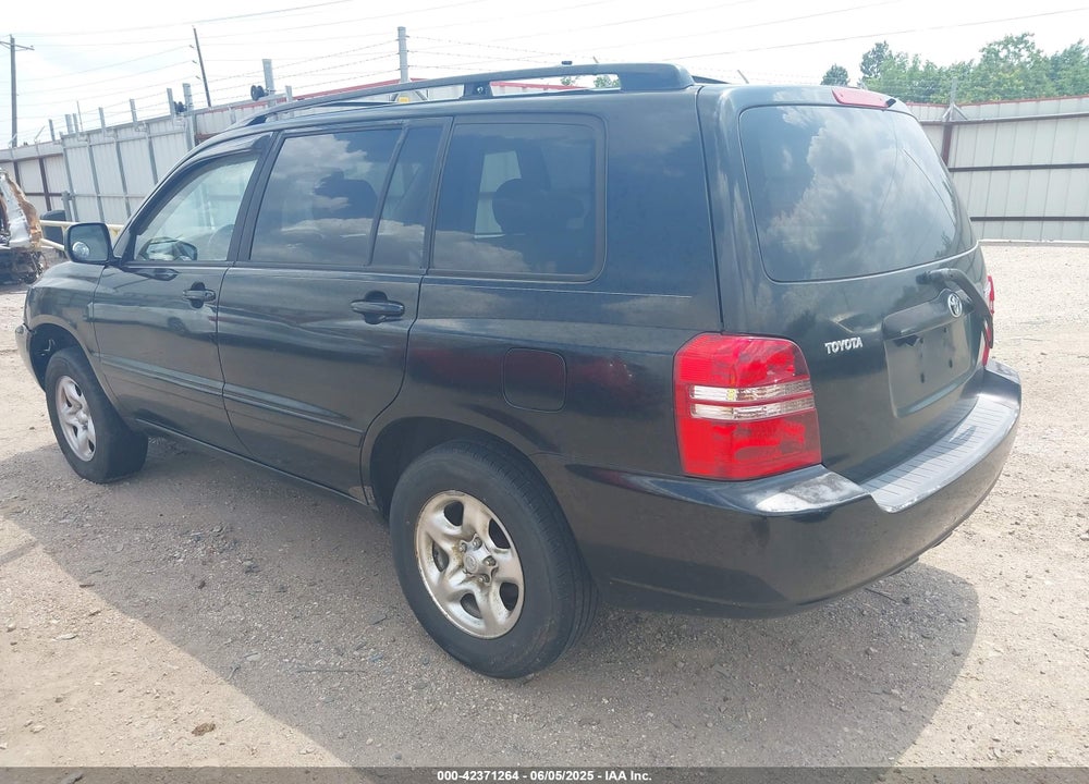 2003 TOYOTA HIGHLANDER VIN: JTEGD21A530050222