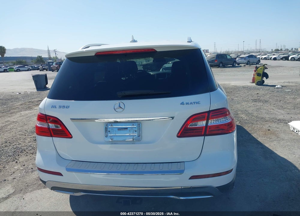 2015 MERCEDES-BENZ M-CLASS VIN: 4JGDA5HB3FA453433