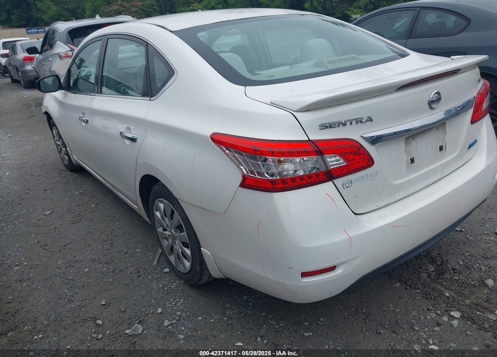 2013 NISSAN SENTRA SV VIN: 3N1AB7AP1DL729932