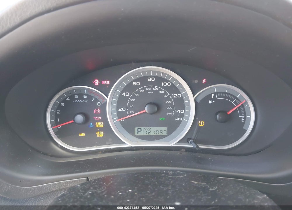2008 SUBARU IMPREZA 2.5I VIN: JF1GH61608H816612