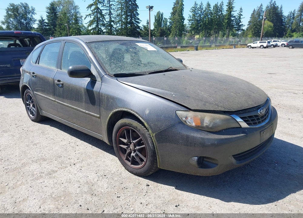 2008 SUBARU IMPREZA 2.5I VIN: JF1GH61608H816612