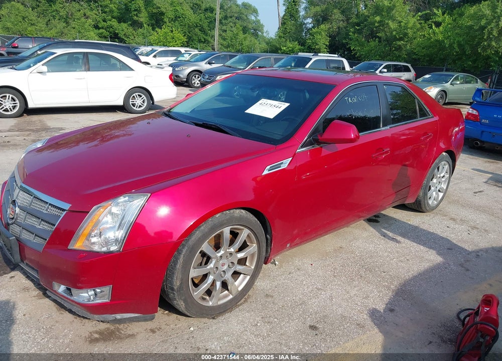 2008 CADILLAC CTS STANDARD VIN: 1G6DP57V580125165