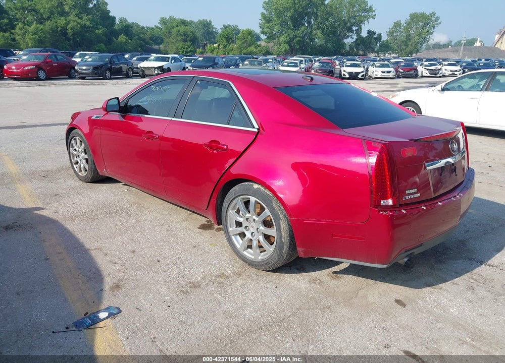 2008 CADILLAC CTS STANDARD VIN: 1G6DP57V580125165
