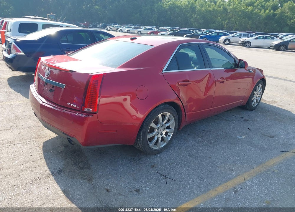 2008 CADILLAC CTS STANDARD VIN: 1G6DP57V580125165