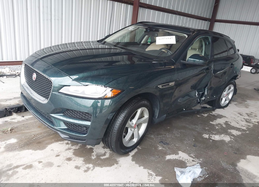 2018 JAGUAR F-PACE VIN: SADCJ2FX9JA290961