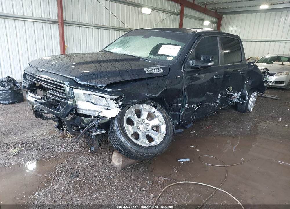 2019 RAM 1500 BIG HORN/LONE STAR 4X4 5'7 BOX VIN: 1C6SRFFTXKN674611