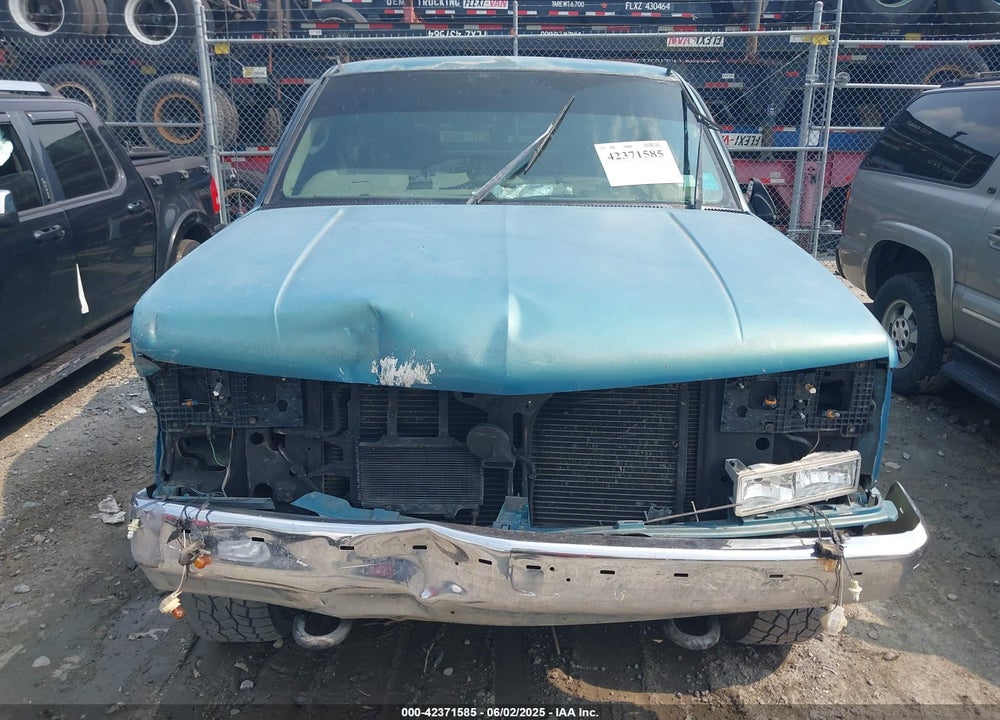 1998 GMC SIERRA 1500 SL WIDESIDE VIN: 2GTEK19R8W1553399