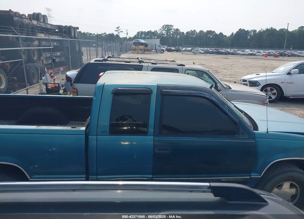 1998 GMC SIERRA 1500 SL WIDESIDE VIN: 2GTEK19R8W1553399