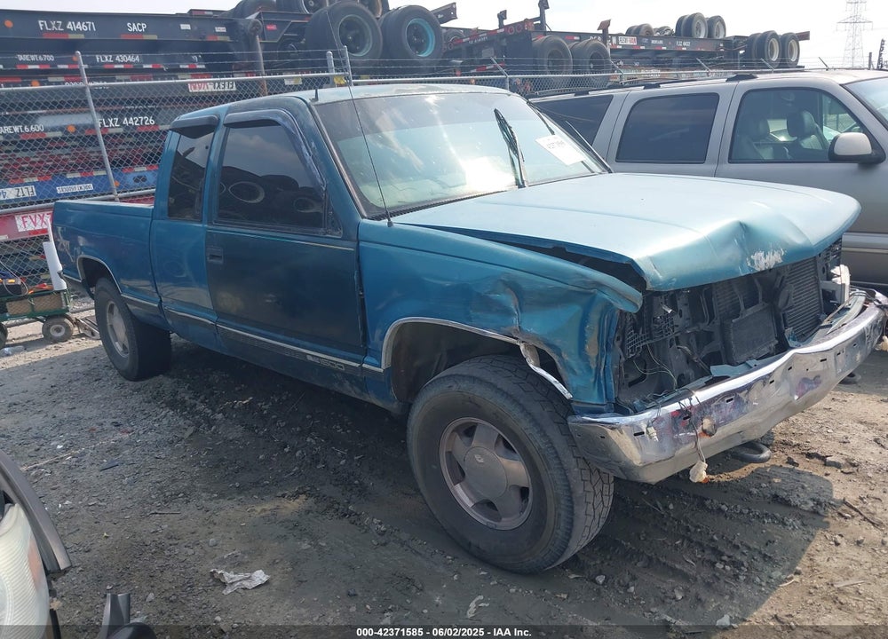 1998 GMC SIERRA 1500 SL WIDESIDE VIN: 2GTEK19R8W1553399