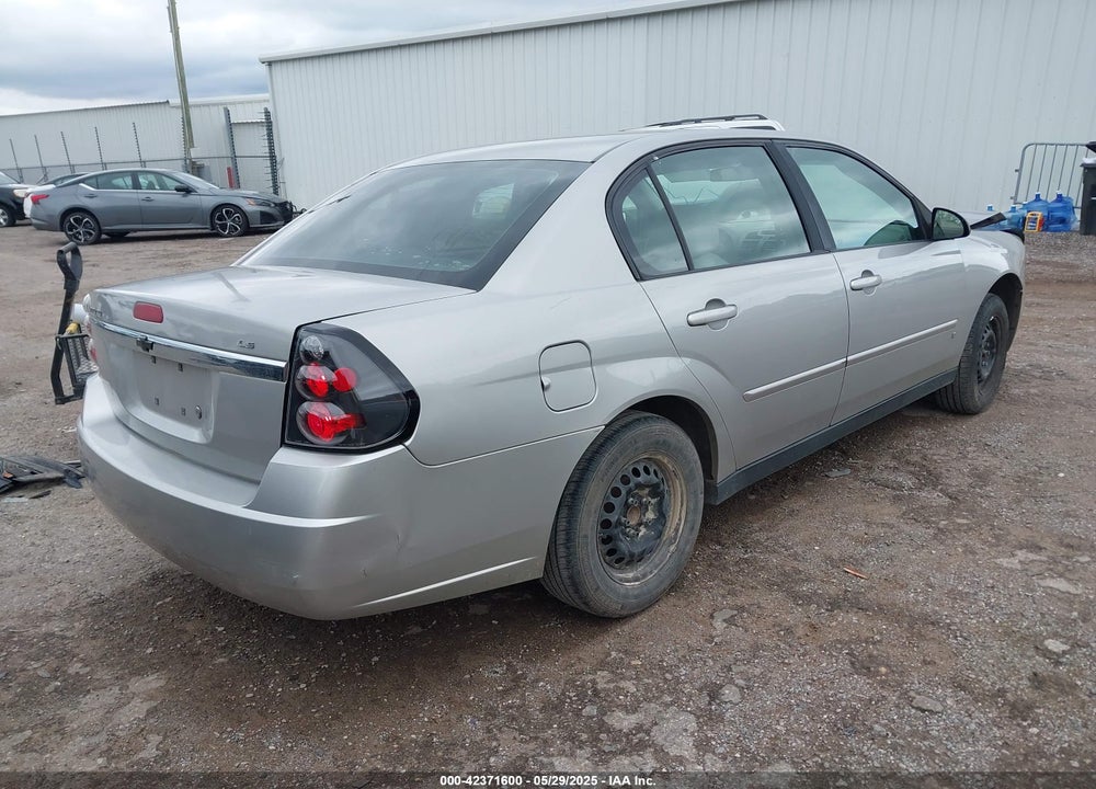 2007 CHEVROLET MALIBU LS VIN: 1G1ZS58F47F216487