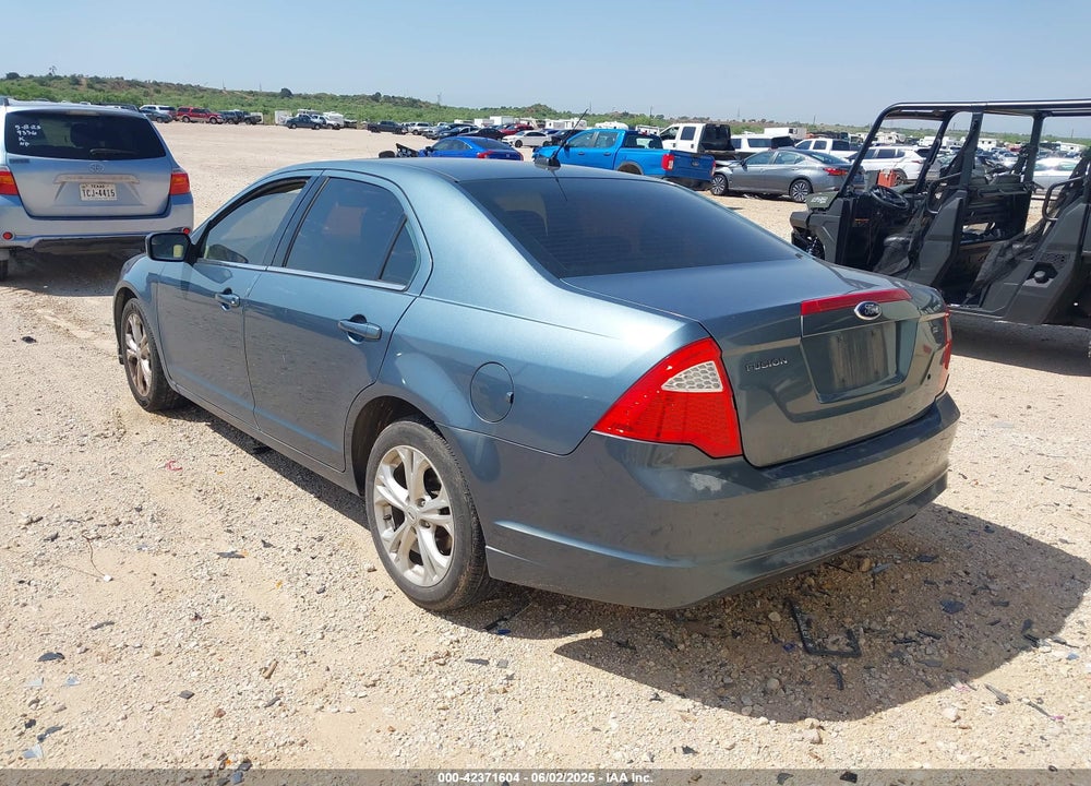 2012 FORD FUSION SE VIN: 3FAHP0HA8CR450467