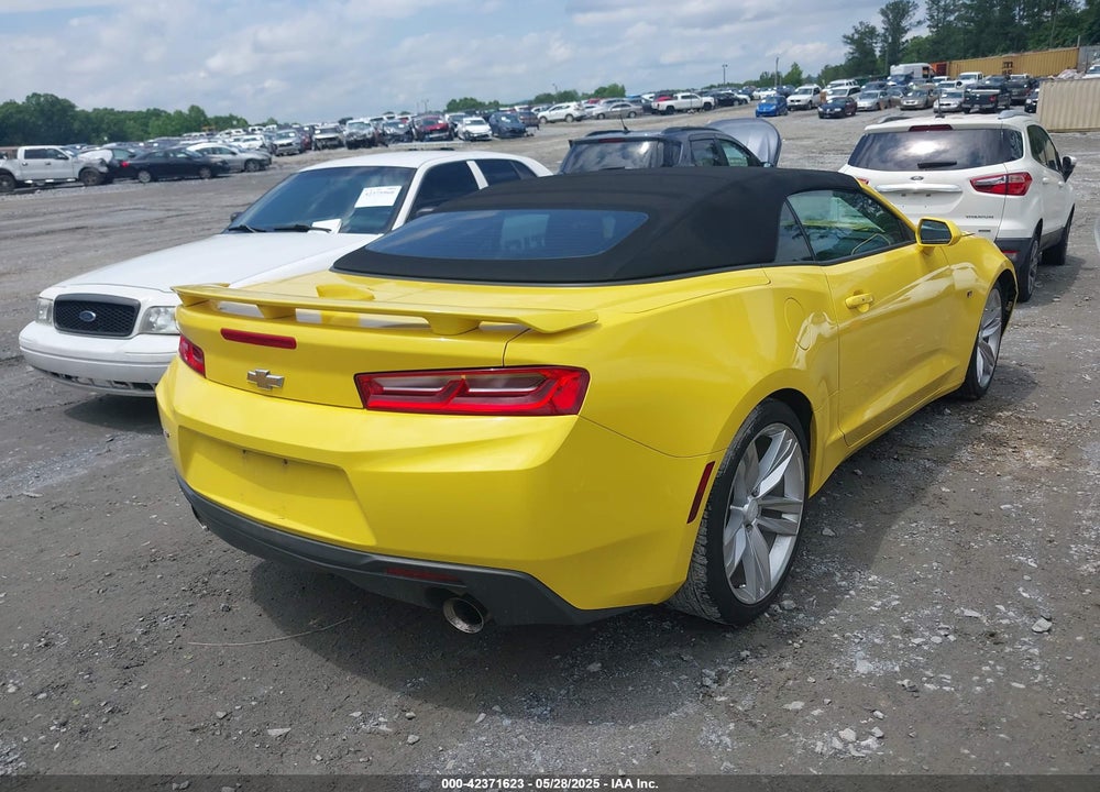 2016 CHEVROLET CAMARO VIN: 1G1FB3DS3G0189747