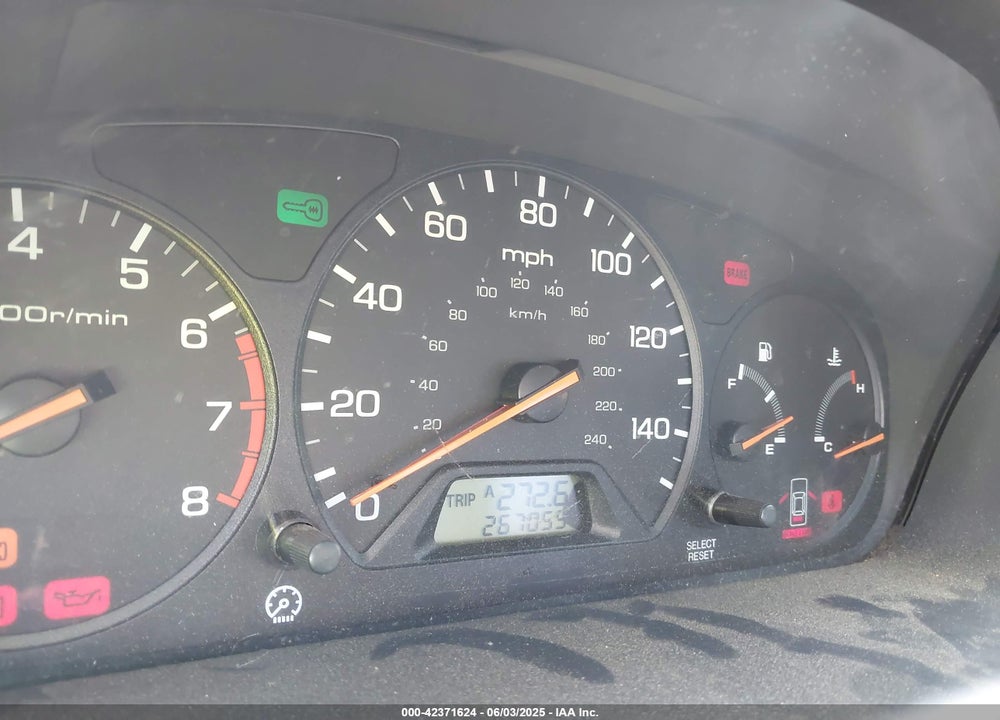 2001 HONDA ACCORD 2.3 EX VIN: 1HGCG31581A025438
