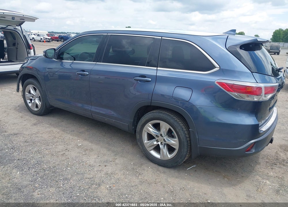 2014 TOYOTA HIGHLANDER LIMITED PLATINUM V6 VIN: 5TDYKRFH5ES034504